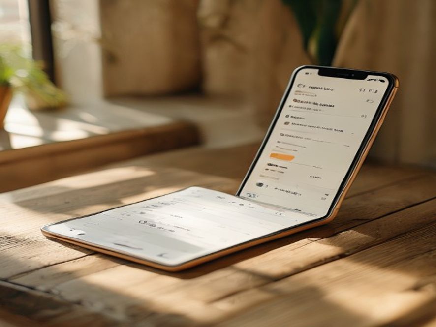 Telefoon met dagelijkse taak en checklist op bureau